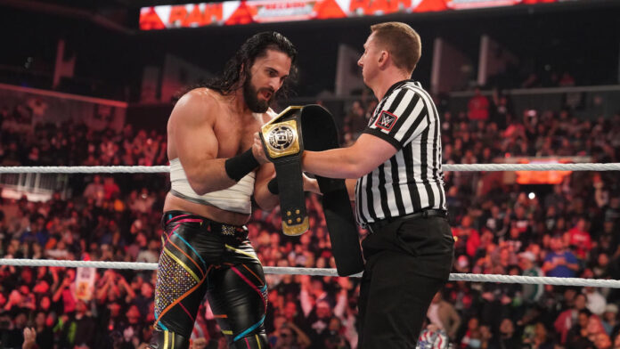 WWE: Finisce il “digiuno” di Seth Rollins! Con il titolo US raggiunge un importante traguardo