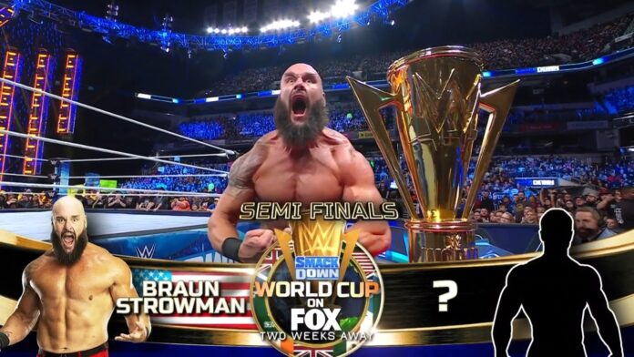 WWE: Al via la SD World Cup, tutto facile per Braun Strowman, gran battaglia tra Nakamura e Escobar