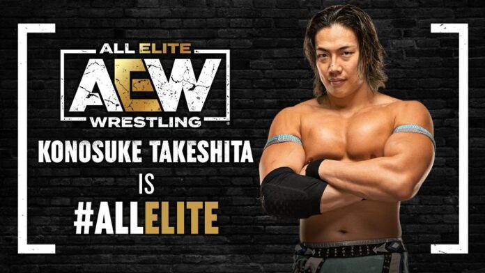 Konosuke Takeshita:”Ho dovuto scegliere tra AEW e WWE”
