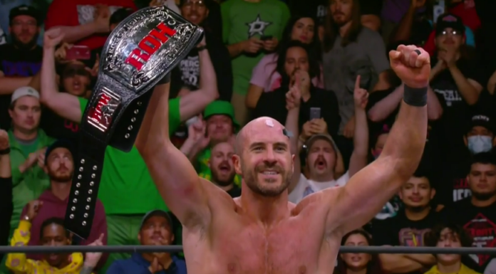 ROH: Claudio Castagnoli torna campione del mondo, Chris Jericho cede durante la swing