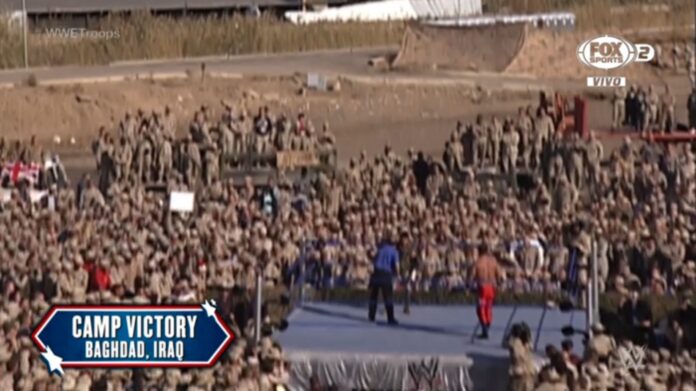 FOTO: Chris Benoit appare a Raw in un video promozionale di Tribute To The Troops