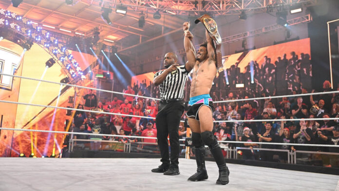 WWE: Settimana prossima NXT sarà “Gold Rush”, Wes Lee sfiderà Tyler Bate per il titolo… con un arbitro particolare