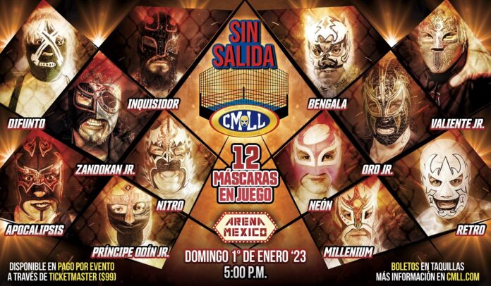 RISULTATI: CMLL “Sin Salida 2023” 01.01.2023 (Luchador perde Mascara)