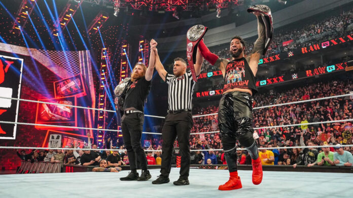 WWE: Zayn assolto grazie a Jey Uso, restituisce subito il favore durante la difesa dei titoli di coppia