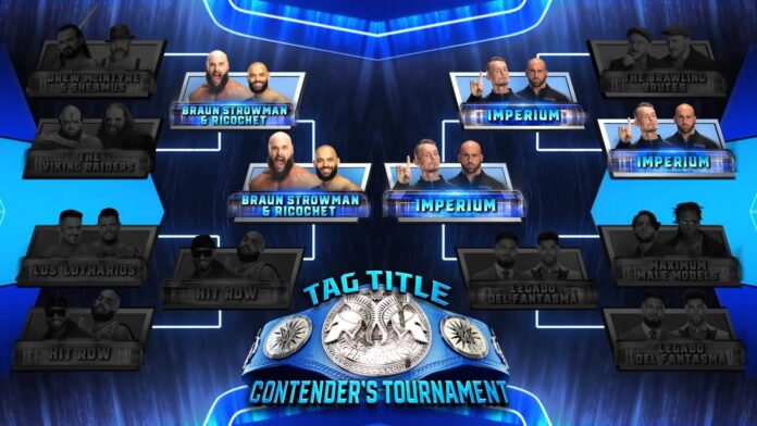 WWE: Le strade di Strowman e dell’Imperium si incroceranno di nuovo in finale del torneo tag team