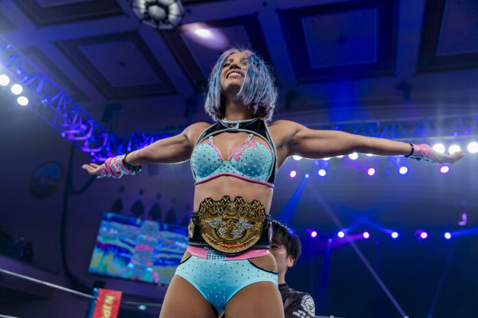NJPW: Esordio da sogno per Mercedes Monè, è la nuova campionessa femminile IWGP!