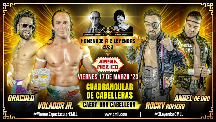 RISULTATI: CMLL “Homenaje A Dos Leyendas 2023” 17.03.2023 (Luchador perde la Caballera)