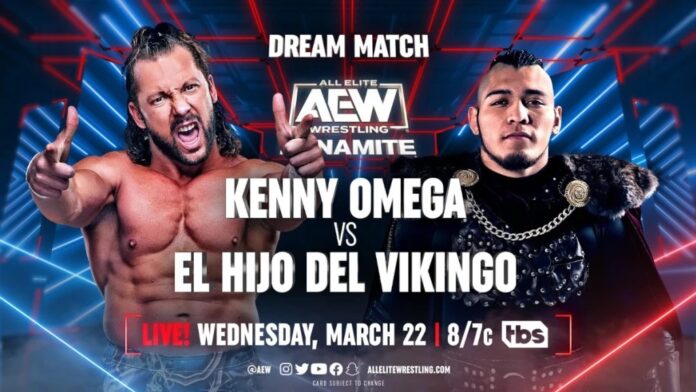 AEW: incontro da sogno di Kenny Omega contro El Hijo Del Vikingo!