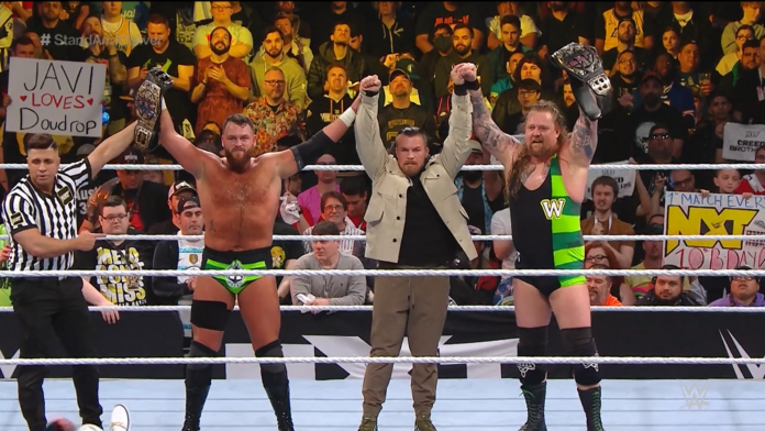 WWE: I Gallus mantengono gli NXT Tag Team Championships grazie al ritorno di Joe Coffey