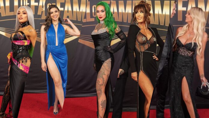 GALLERY: Le star WWE bellissime nel red carpet della Hall of Fame