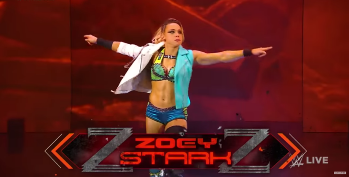 WWE: Zoey Stark debutta a RAW e domina il suo primo match