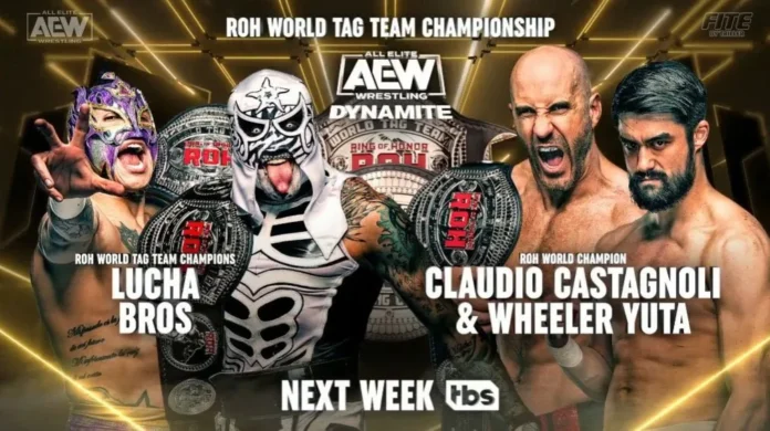 AEW: I Lucha Bros. difenderanno i titoli ROH Tag Team nella prossima puntata di Dynamite