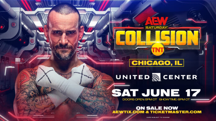 AEW: Venduti 8 mila biglietti per Collision, un migliaio dopo l’annuncio del ritorno di CM Punk