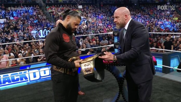 FOTO: Svelato il nuovo titolo, l’Undisputed WWE Universal Championship