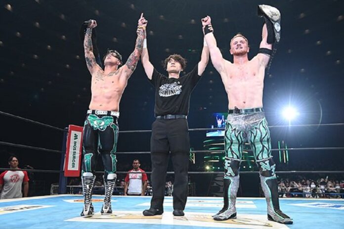 NJPW: Francesco Akira e TJP riconquistano gli IWGP Jr. Heavyweight Tag Team Title a Dominion 6.4