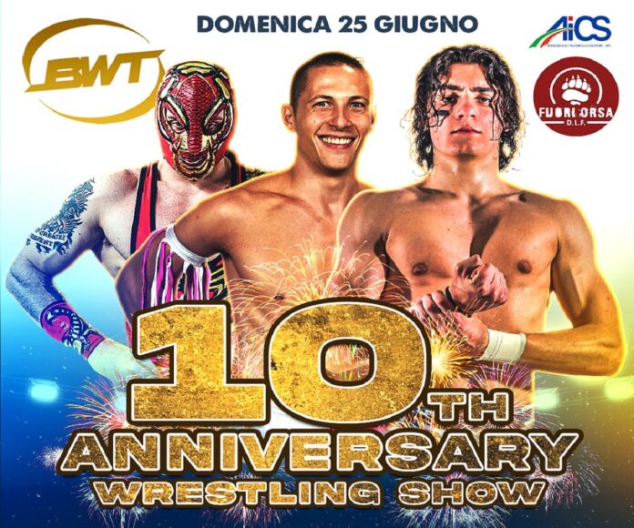 Il Bologna Wrestling Team celebra il 10° Anniversario