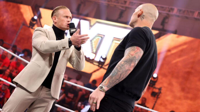 WWE: Dragunov e Corbin faccia a faccia domani a NXT, ecco il programma della puntata