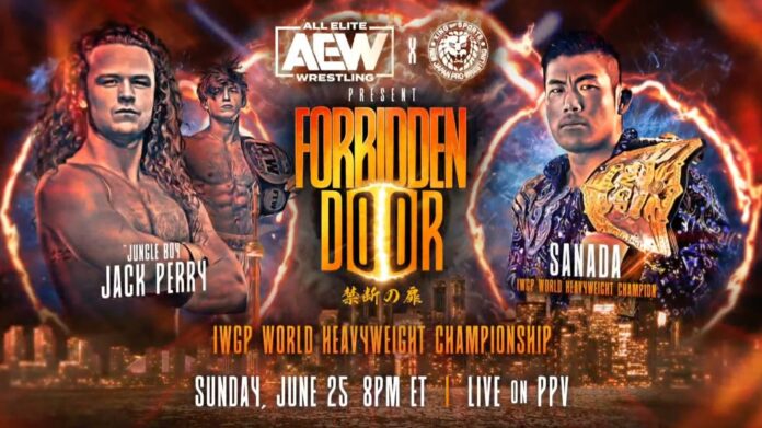 AEW/NJPW: SANADA difenderà il suo IWGP World Title a Forbidden Door contro un avversario inaspettato