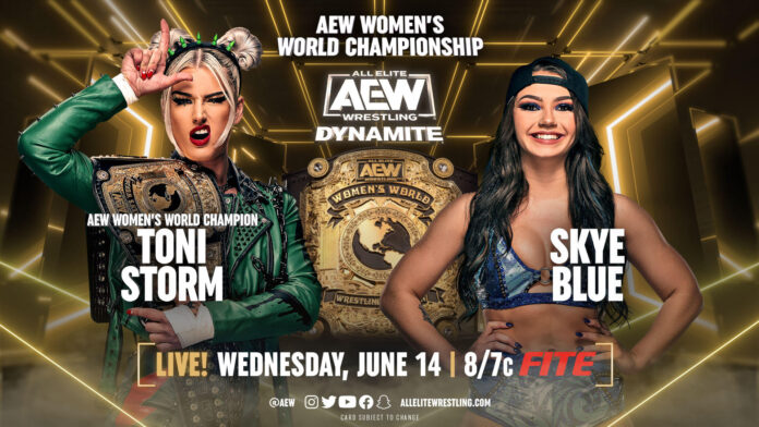 AEW: Skye Blue vicina alla vittoria del titolo con Toni Storm, poi succede di tutto