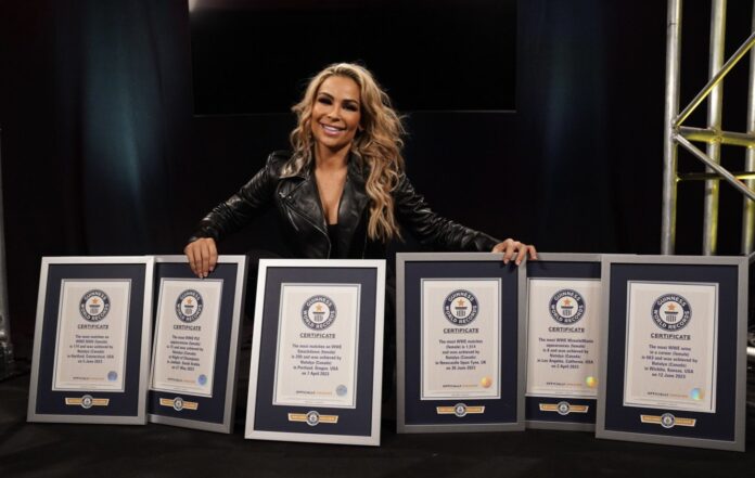 WWE: Ben 6 Guinness World Records consegnati a Natalya a MITB