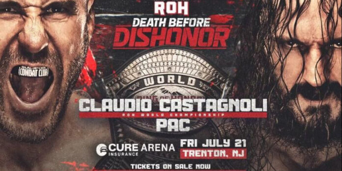 ROH: Definita la card di Death Before Dishonor, spicca il match tra Claudio Castagnoli e PAC