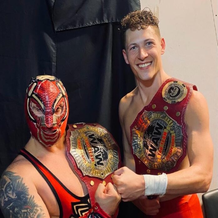 UK: Red Scorpion e Nico Narciso nuovi Tag Team Champion in WAW