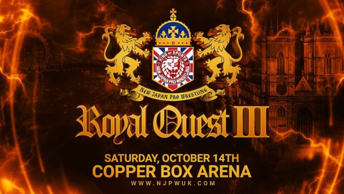 NJPW: Annunciata la terza edizione di Royal Quest, ad ottobre la federazione tornerà a Londra!
