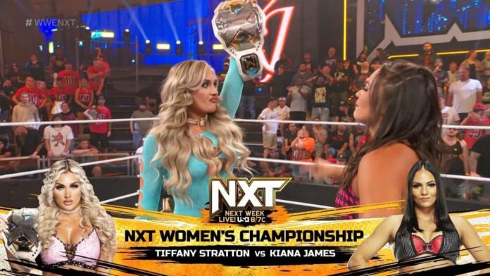 WWE: Un po’ a sorpresa sarà Kiana James la prossima sfidante di Tiffany Stratton