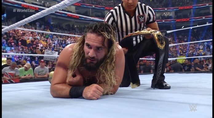 PAYBACK: Seth “Freakin” Rollins sopporta il dolore alla schiena e riesce a mantenere il suo World Heavyweight Championship