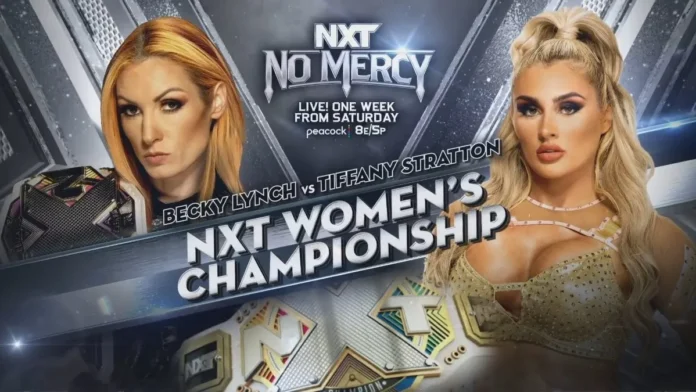 Tiffany Stratton promette vendetta, Becky Lynch alza la posta: a No Mercy sarà Extreme Rules Match!