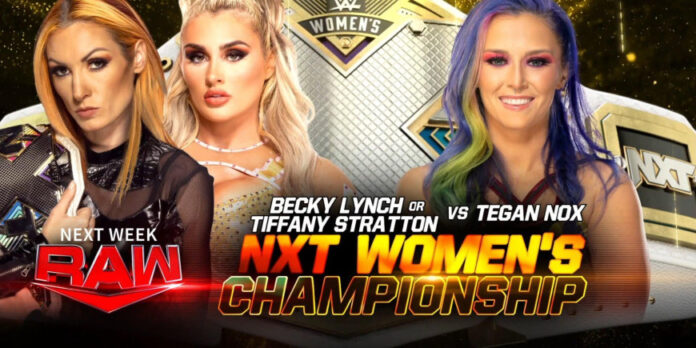 WWE: Tegan Nox torna a Raw e si guadagna una chance all’NXT Women’s Title
