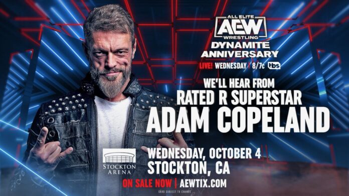 AEW: Tutti i dettagli del debutto di Adam Copeland (Edge)!