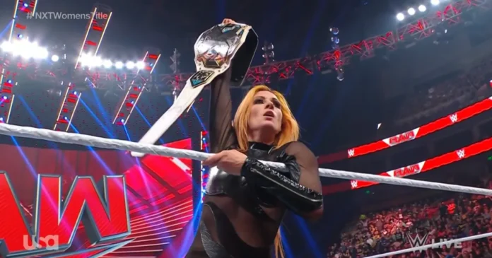 WWE: Becky Lynch ha lottato ad NXT pur avendo qualche fastidio fisico