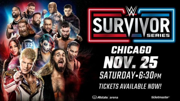 WWE: Ufficiale un nuovo match per Survivor Series 2023