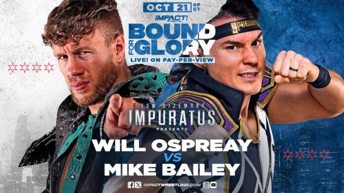 Impact: Bound For Glory, Will Ospreay sconfigge “Speedball” Mike Bailey