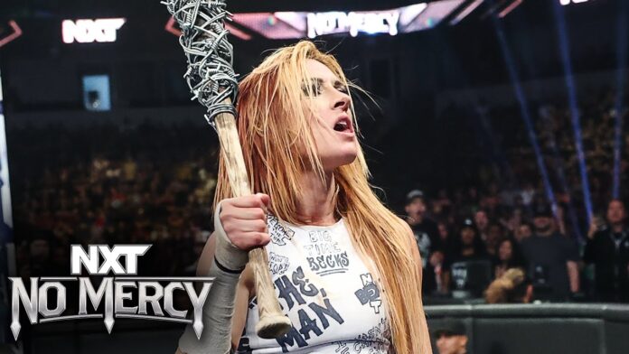 NXT No Mercy: Match violentissimo tra Becky Lynch e Tiffany Stratton, ecco chi ha vinto