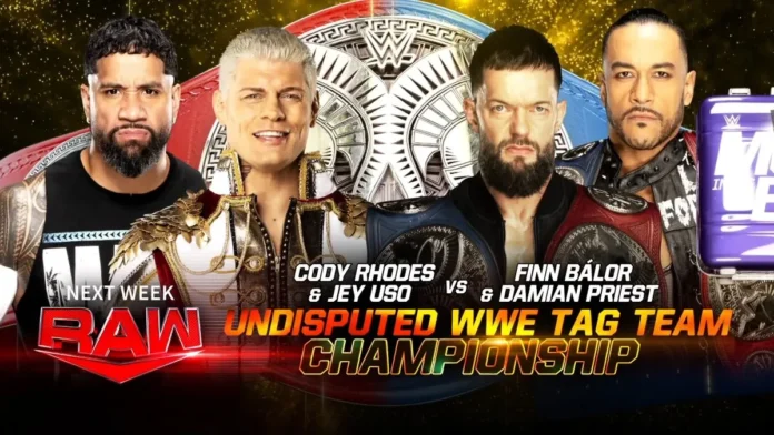 WWE: Undisputed Tag-Team Titles in palio settimana prossima, nuova chance per Cody Rhodes e Jey Uso!