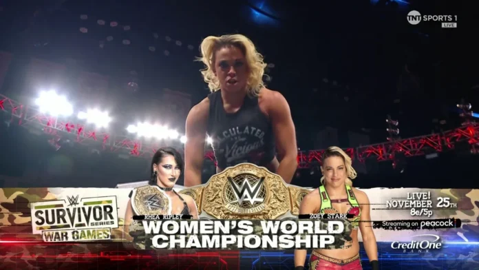 WWE: Zoey Stark vola a Survivor Series, sfiderà Rhea Ripley per il titolo!