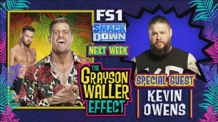 WWE: È già finita la sospensione di Kevin Owens? Sarà ospite del Grayson Waller Effect tra una settimana