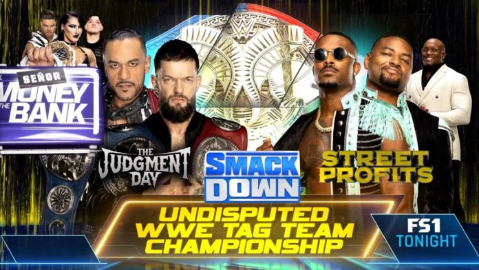 WWE: Judgment Day difende l’Undisputed Tag Team Championship contro gli Street Profits a SmackDown