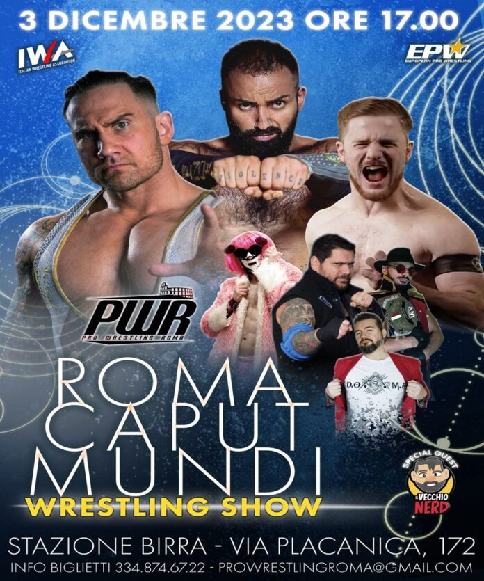 PWR: Info & Card finale “Roma Caput Mundi”