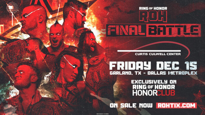 ROH: Nuovo match aggiunto alla card di Final Battle, l’annuncio a Collision