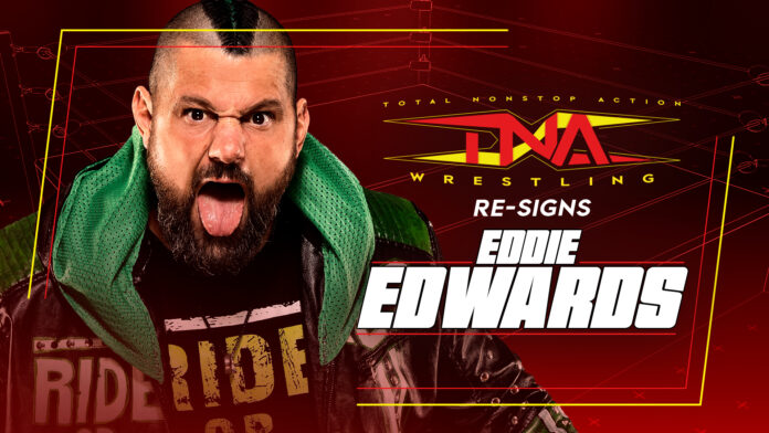 TNA: Eddie Edwards rinnova con la compagnia