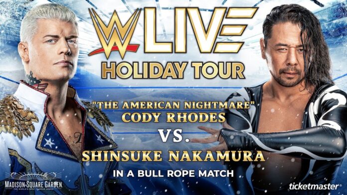 WWE: Torna il Bull Rope match, Cody Rhodes affronterà Nakamura sulle orme del padre Dusty