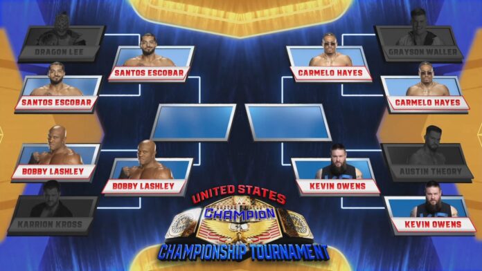 WWE: Carmelo Hayes avanza nello US Title Tournament, sarà in semifinale contro Kevin Owens