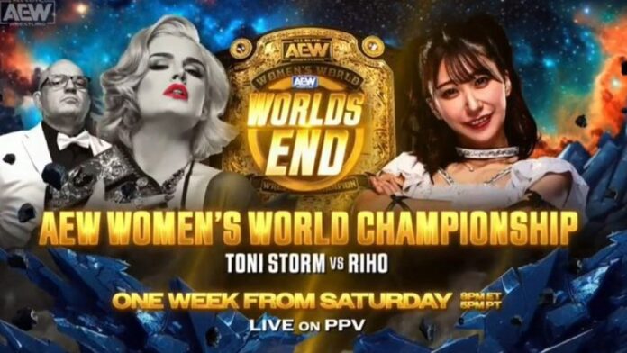 AEW: Ufficiale, Toni Storm affronterà Riho a AEW Worlds End 2023