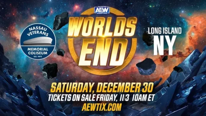 AEW: Cambio dell’ultimo minuto per un match di Worlds End