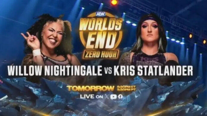 AEW: Willow Nightingale e Kris Statlander si affronteranno nello Zero Hour di Worlds End