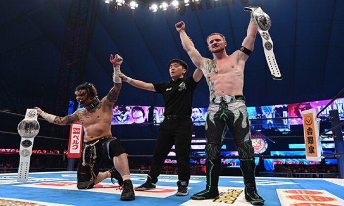 NJPW: I Catch 22 vincono di nuovo gli IWGP Jr Tag Title, Francesco Akira raggiunge un nuovo Record