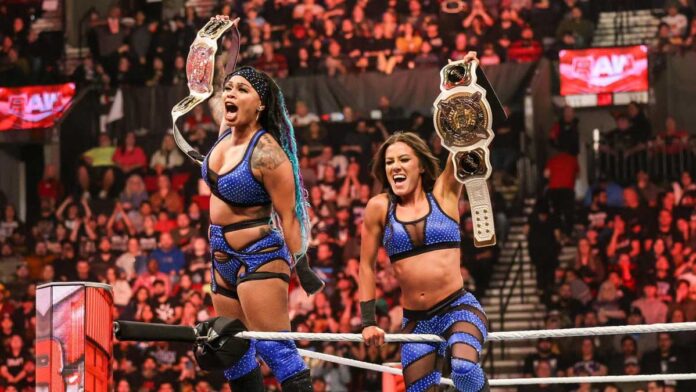 WWE: Katana Chance e Kayden Carter difendono il Women’s Tag Team Championship NXT a RAW